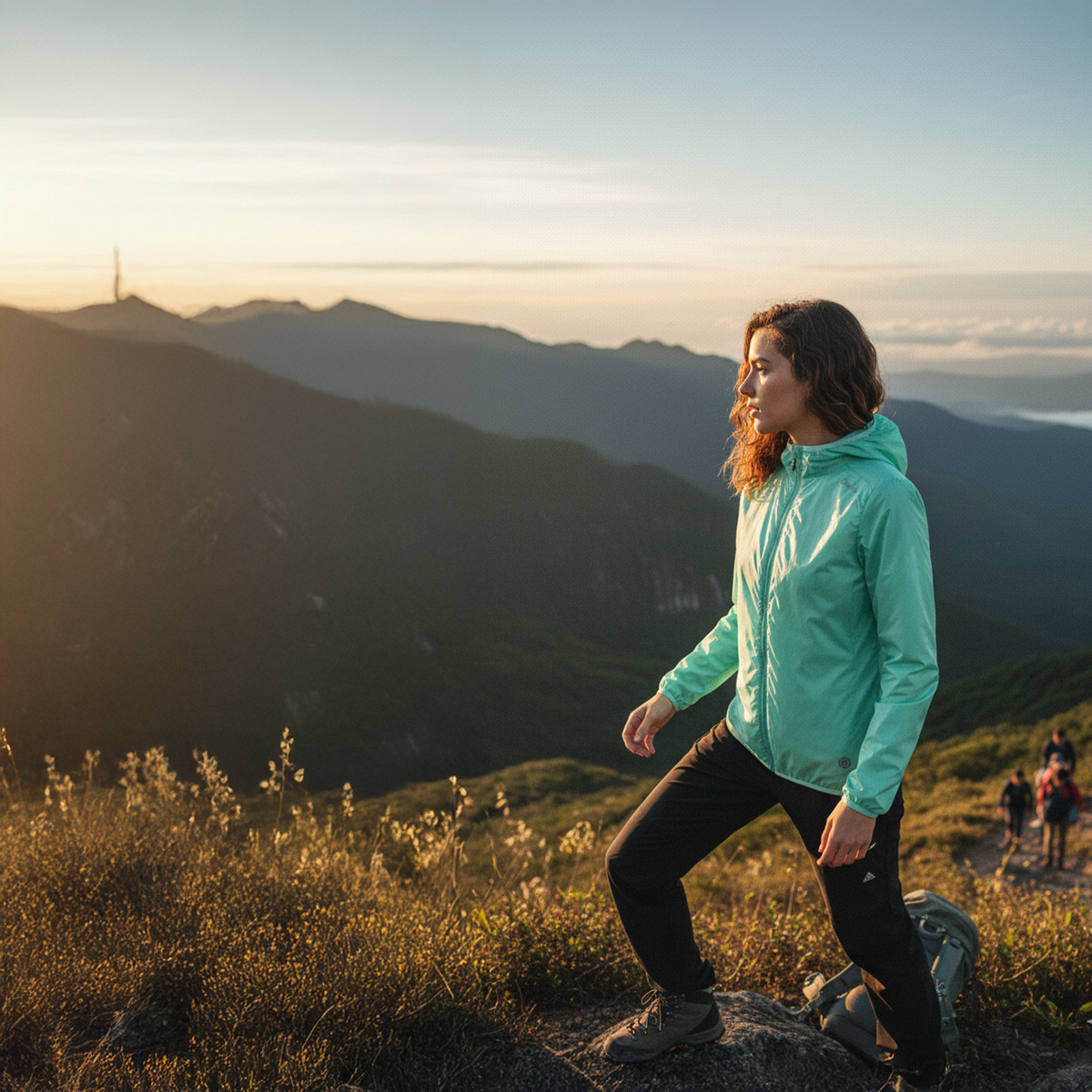 WINDBREAKER NORTHPEAK WHISPER WATERPROOF UV40+ WOMEN'S