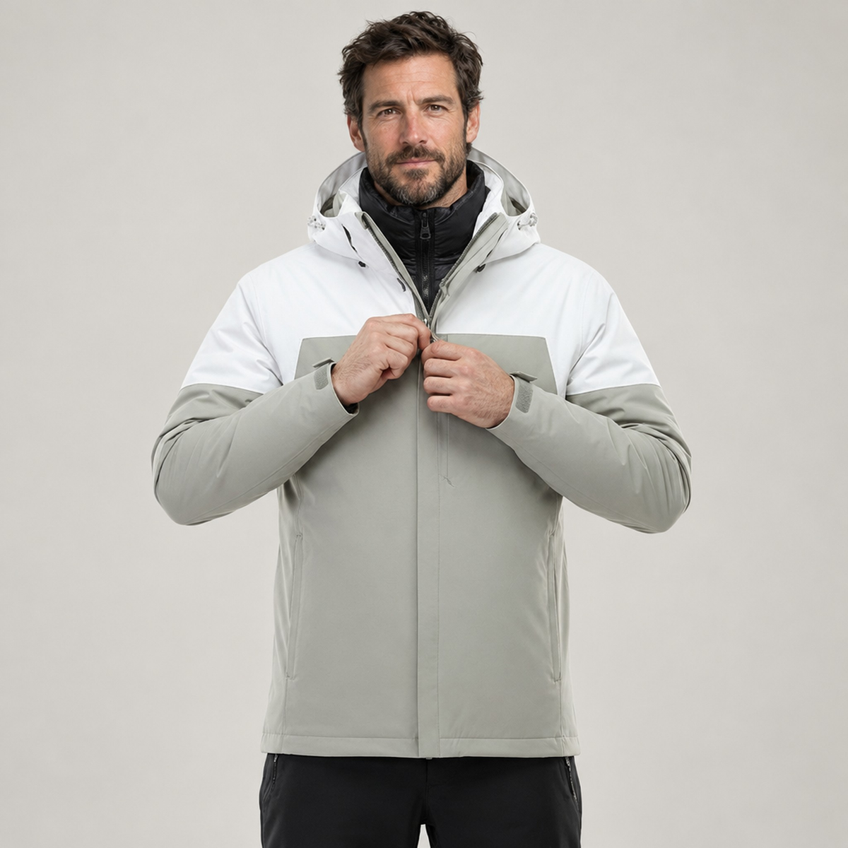 JACKET 3-IN-1 PUFFER NORTHPEAK ALPINE MEN'S