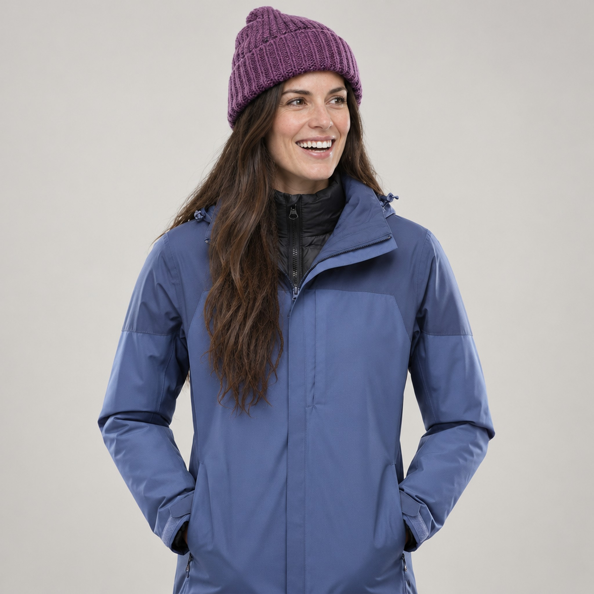 JACKET 3-IN-1 PUFFER NORTHPEAK ALPINE WOMEN'S