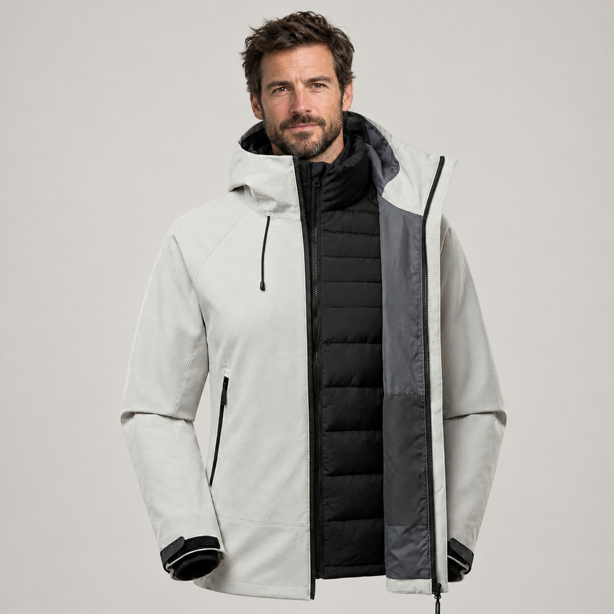 JACKET PUFFER 3-IN-1 NORTHPEAK ALTIRIS MEN'S