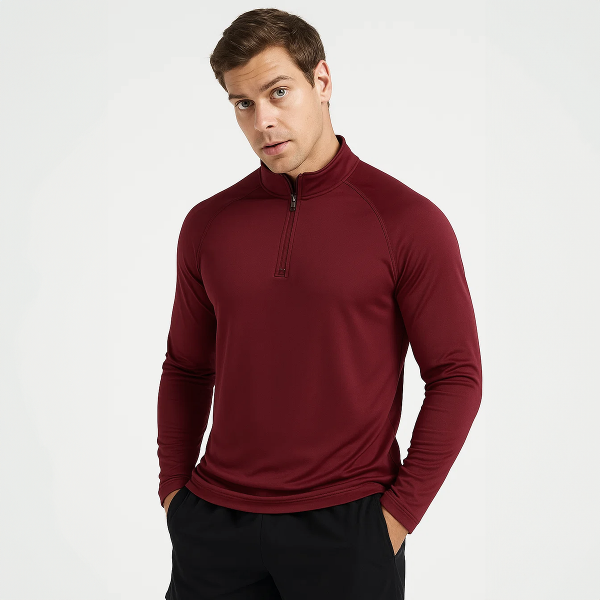 T-SHIRT NORTHPEAK UV PROTECT MANGA LONGA MEN'S