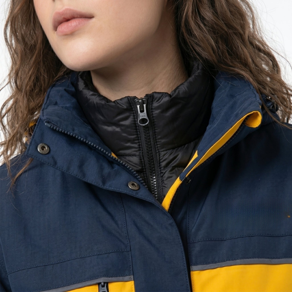 JACKET PUFFER 3-IN-1 NORTHPEAK HYBRID WOMEN'S