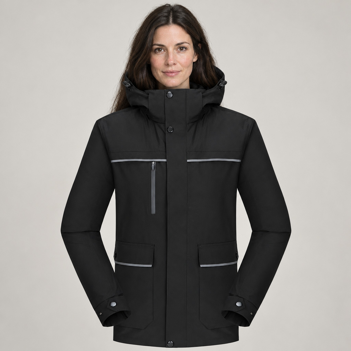 JACKET PUFFER 3-IN-1 NORTHPEAK HYBRID WOMEN'S