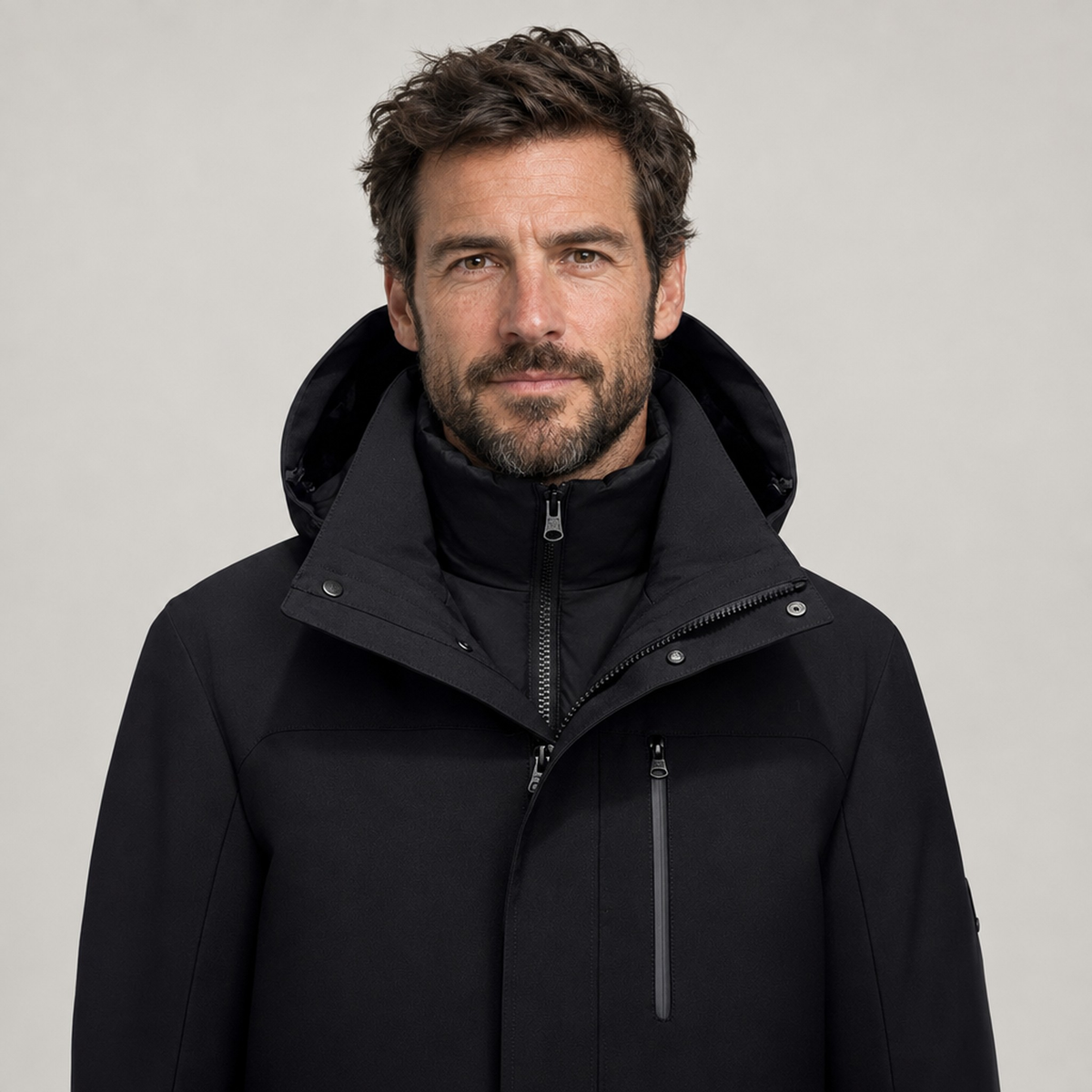 JACKET PUFFER 3-IN-1 NORTHPEAK COLD AVENUE MEN'S