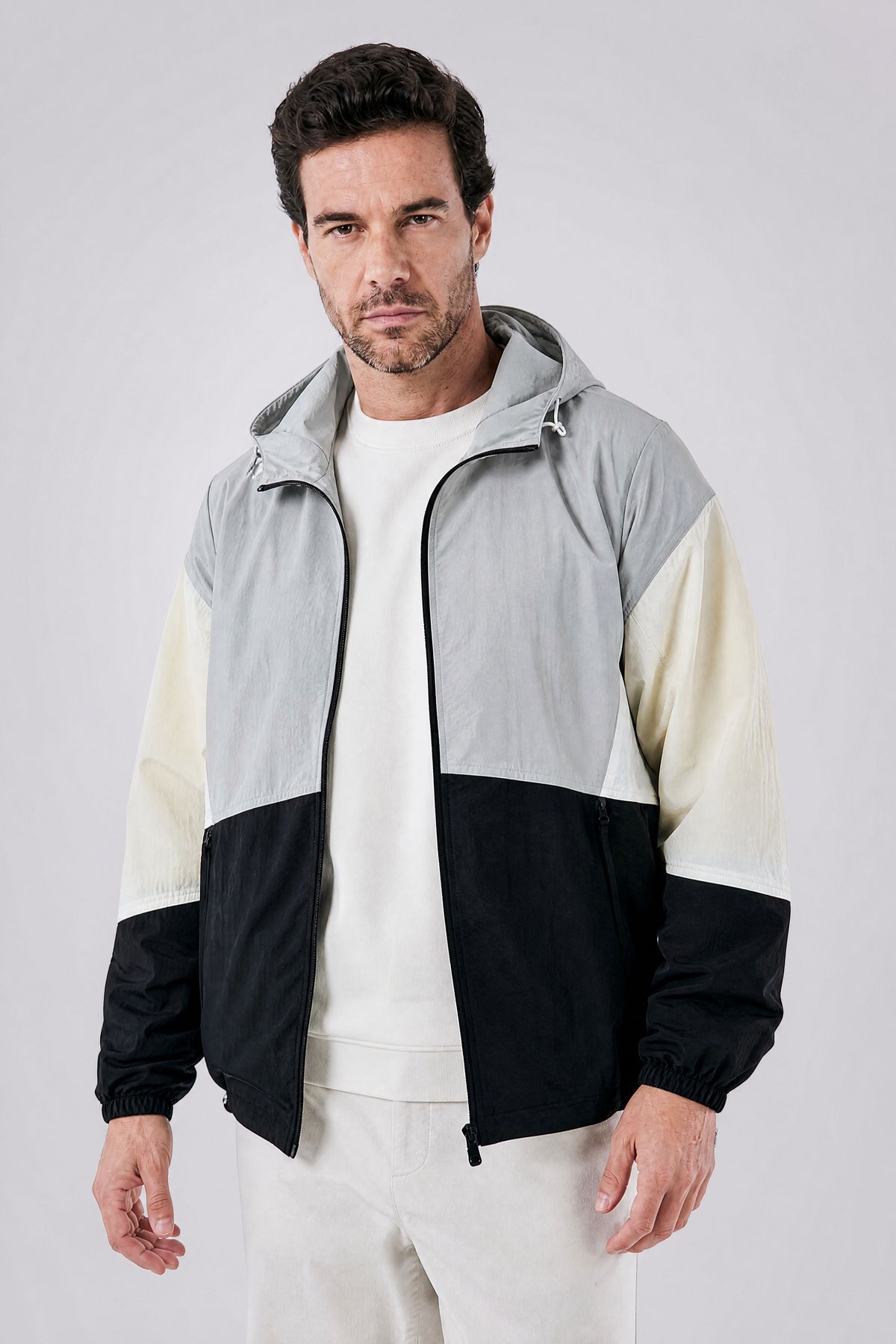 JACKET NORTHPEAK HOODED WINDBREAKER MEN'S