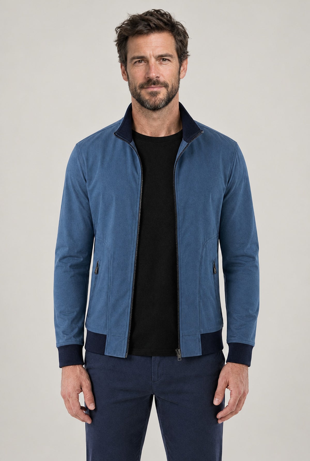 JACKET NORTHPEAK BOMBER PLAID LINING MEN'S