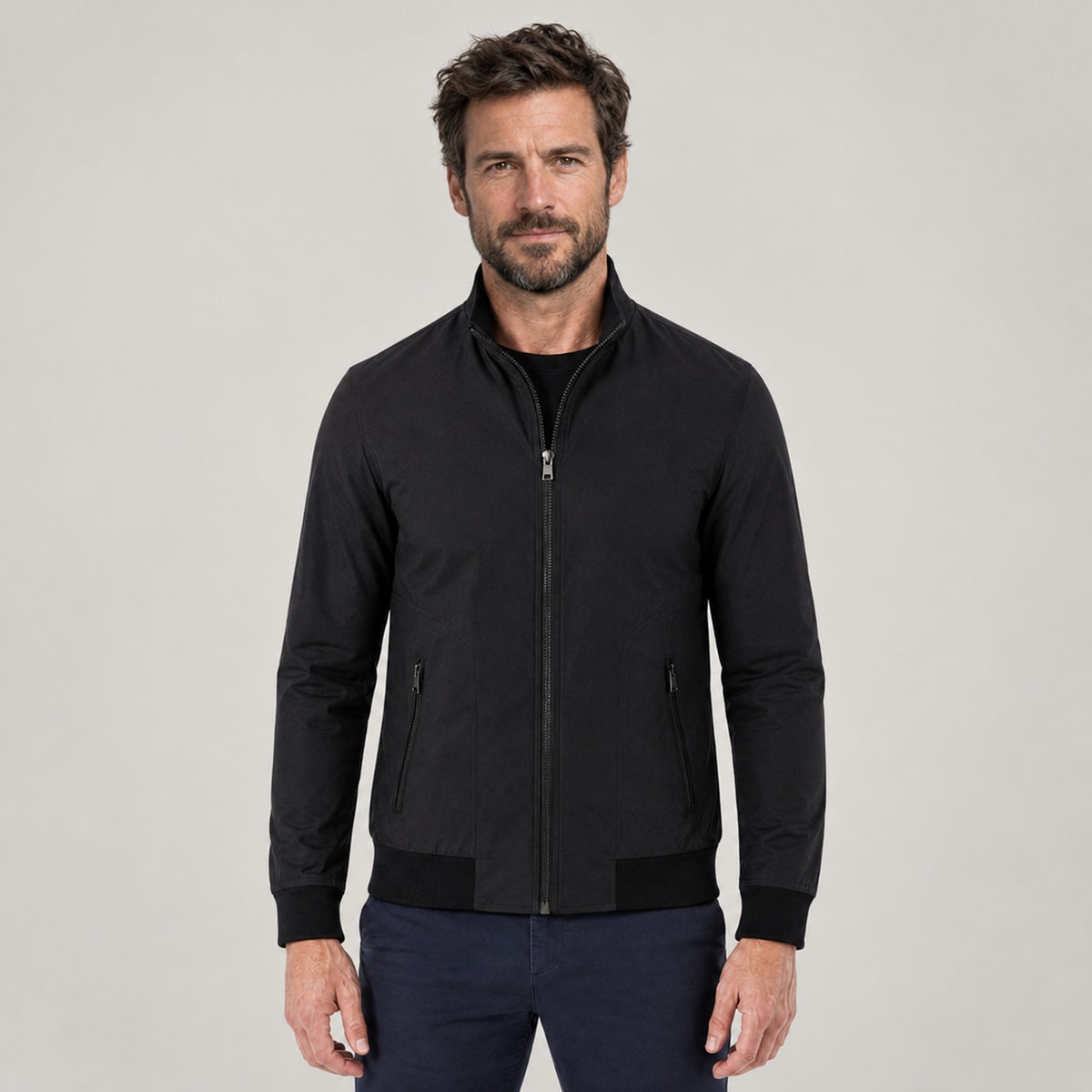 JACKET NORTHPEAK BOMBER PLAID LINING MEN'S