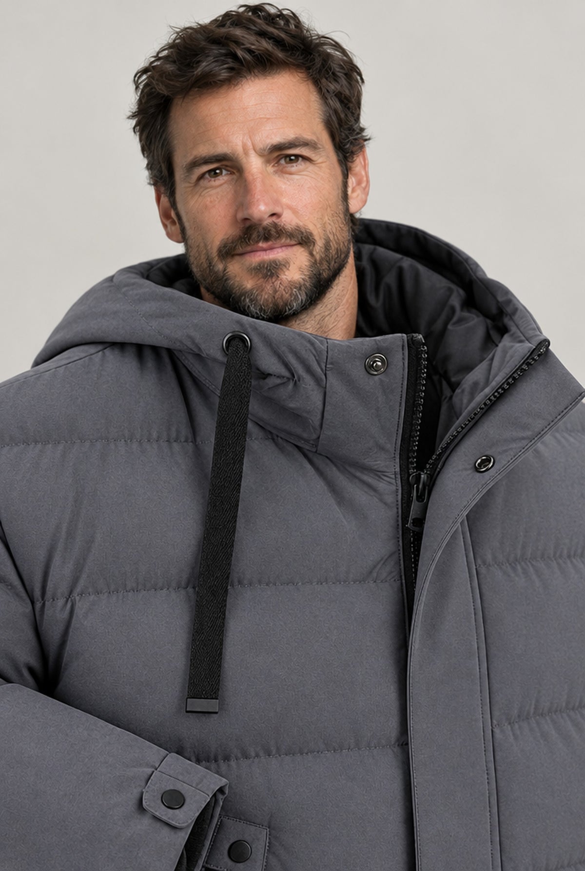 JACKET NORTHPEAK LONGLINE PUFFER WATERPROOF MEN'S