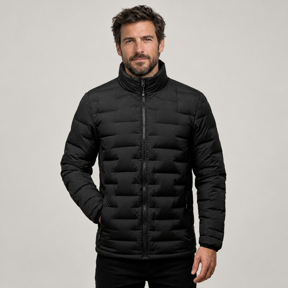 JACKET PUFFER NORTHPEAK ON THE CITY MEN'S