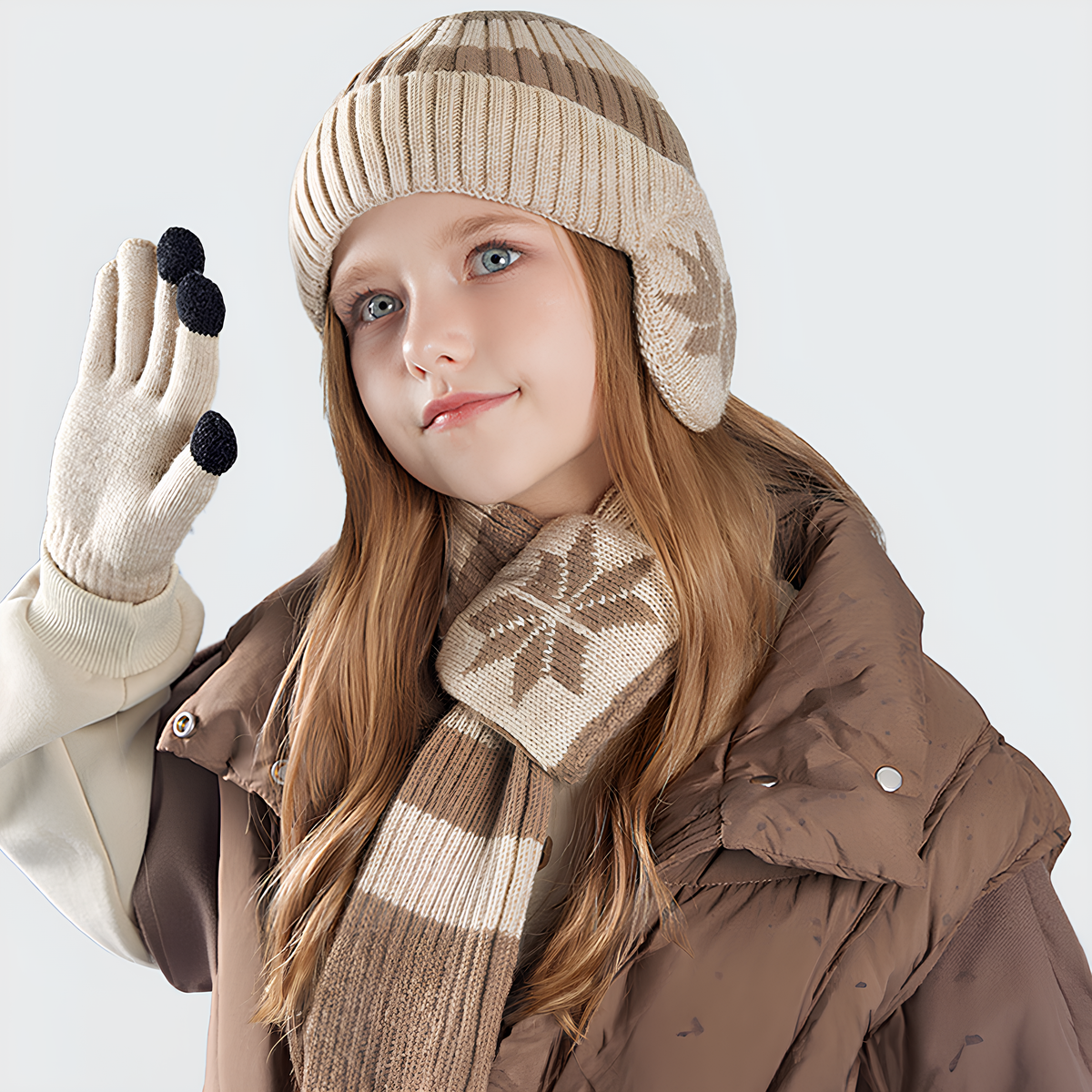 KIT WINTER NORTHPEAK SNOWFLAKE KIDS