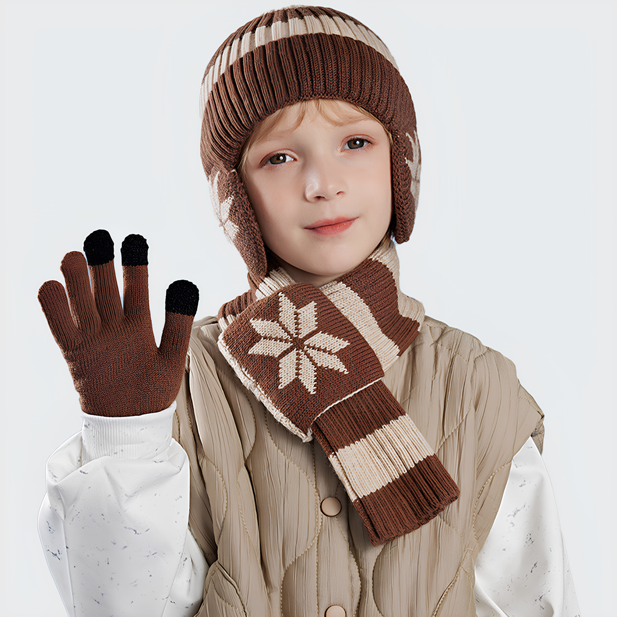 KIT WINTER NORTHPEAK SNOWFLAKE KIDS
