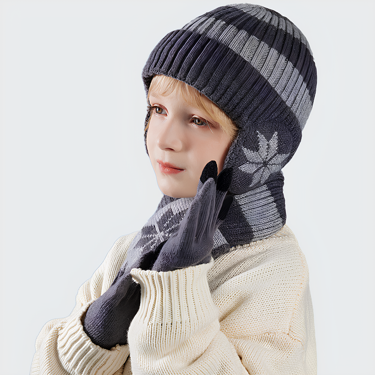 KIT WINTER NORTHPEAK SNOWFLAKE KIDS