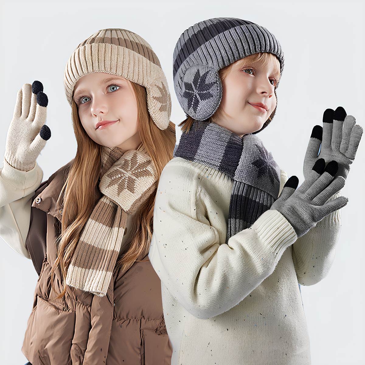 KIT WINTER NORTHPEAK SNOWFLAKE KIDS