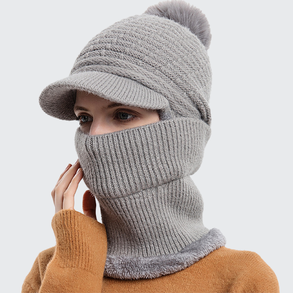 Beanie/Scarf Tricot Women's - view 5