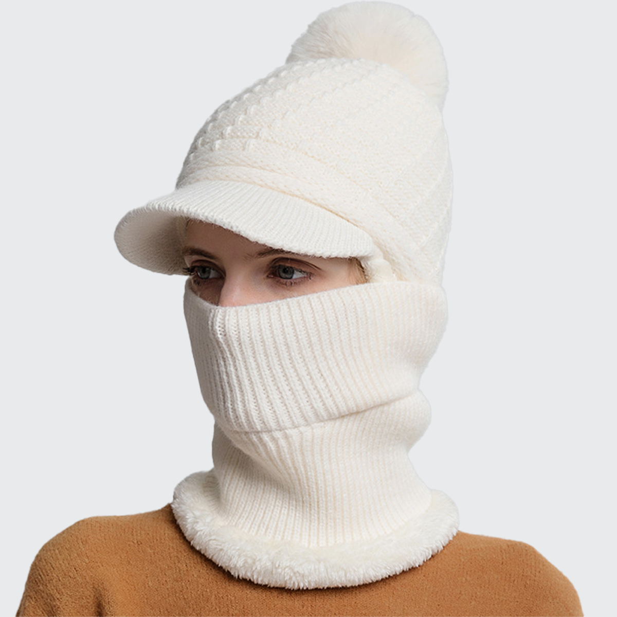 Beanie/Scarf Tricot Women's - view 9