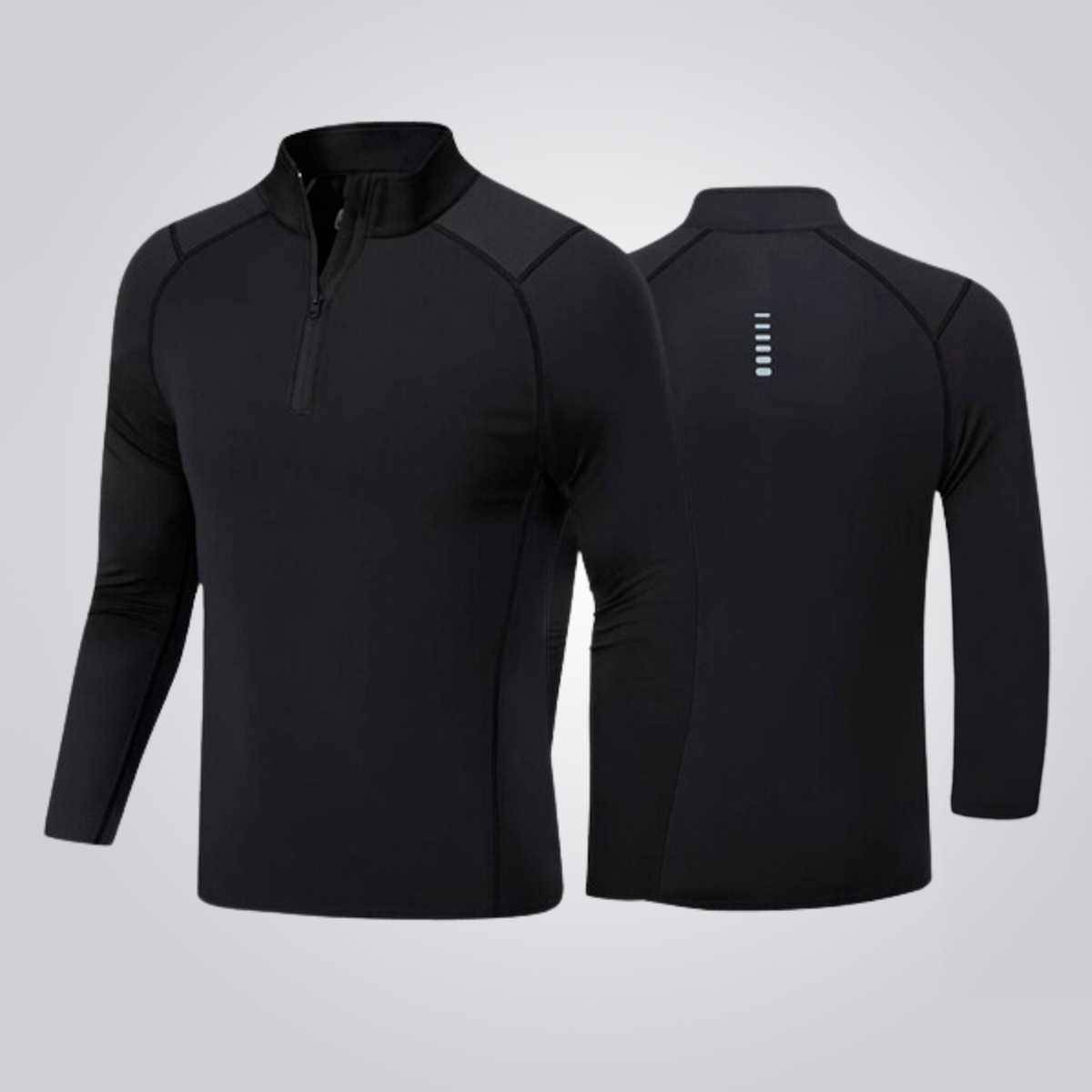 THERMAL SHIRT NORTHPEAK ICELOCK BLACK MEN'S