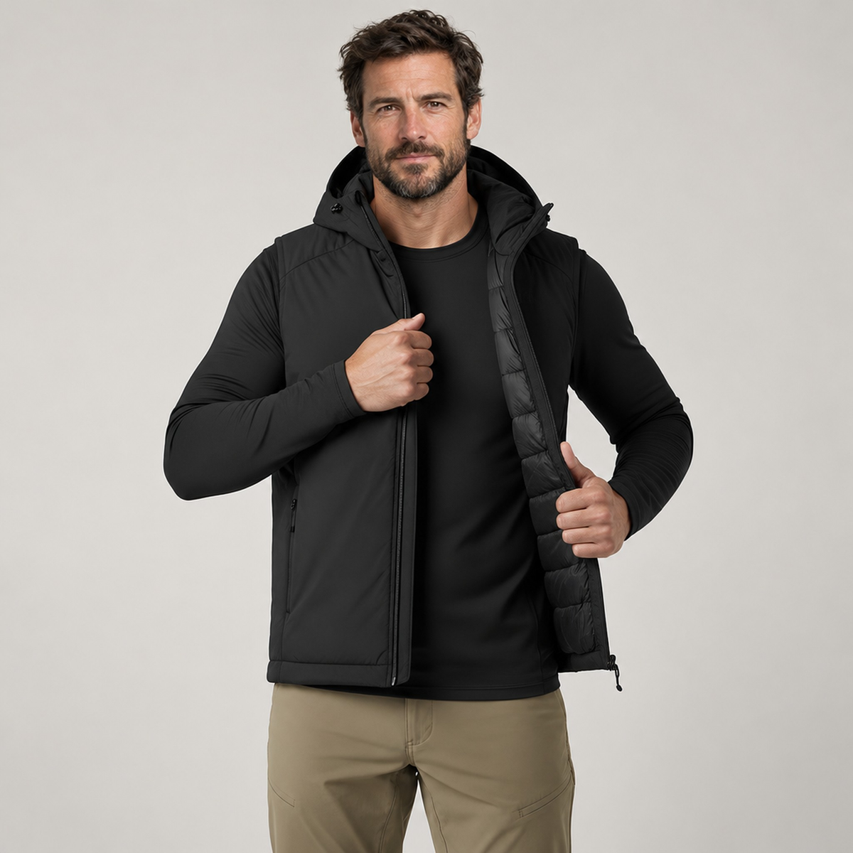 VEST PUFFER DAPPER NORTHPEAK MEN'S