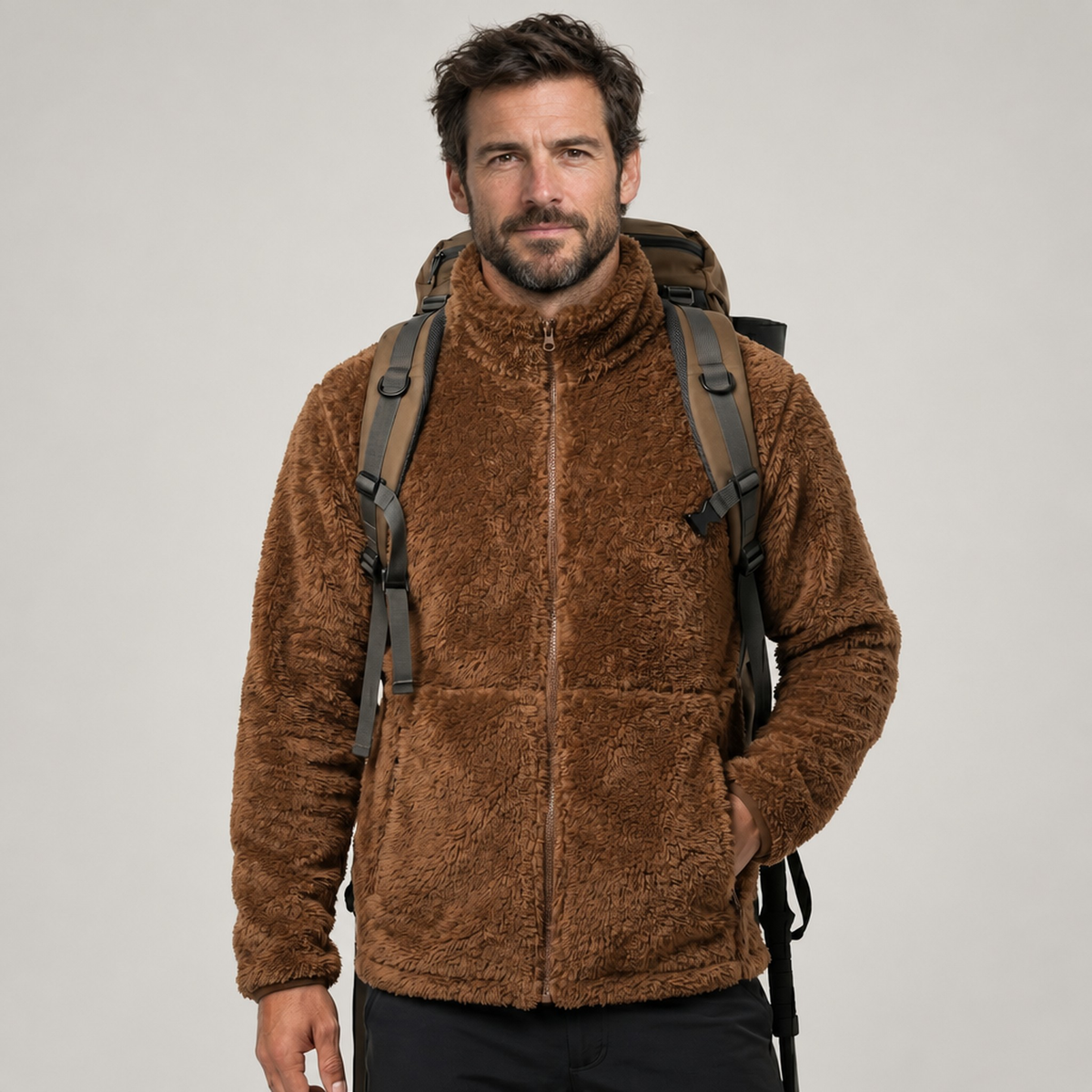 FLEECE NORTHPEAK SUEDE REVERSIBLE MEN'S