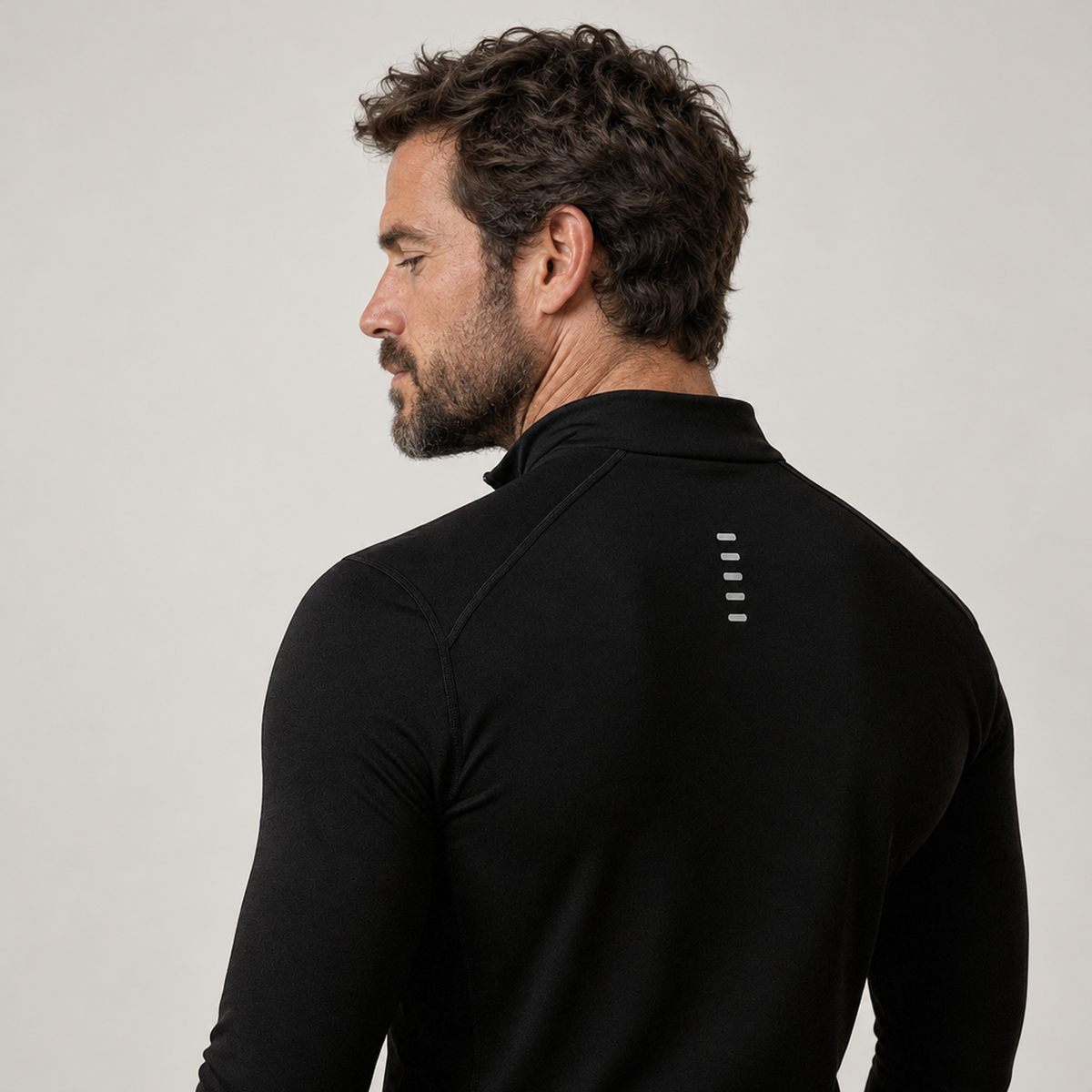 THERMAL SHIRT NORTHPEAK ICELOCK BLACK MEN'S