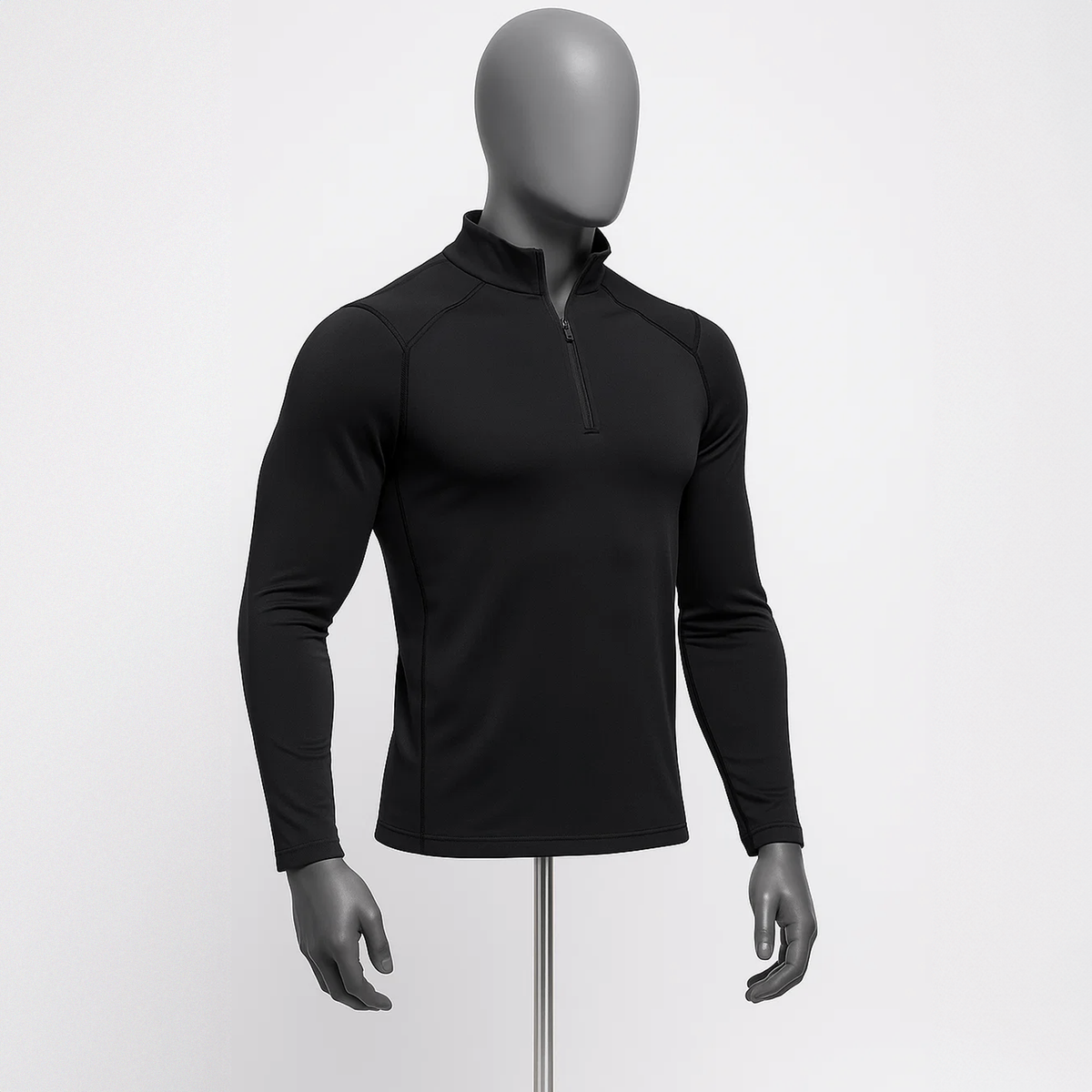 THERMAL SHIRT NORTHPEAK ICELOCK BLACK MEN'S