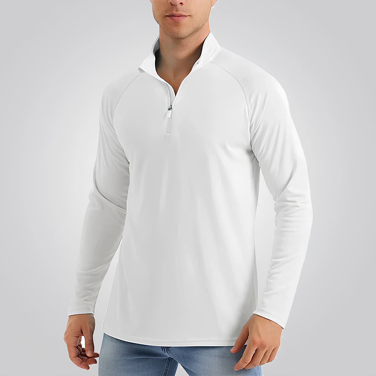 T-SHIRT NORTHPEAK UV PROTECT MANGA LONGA MEN'S