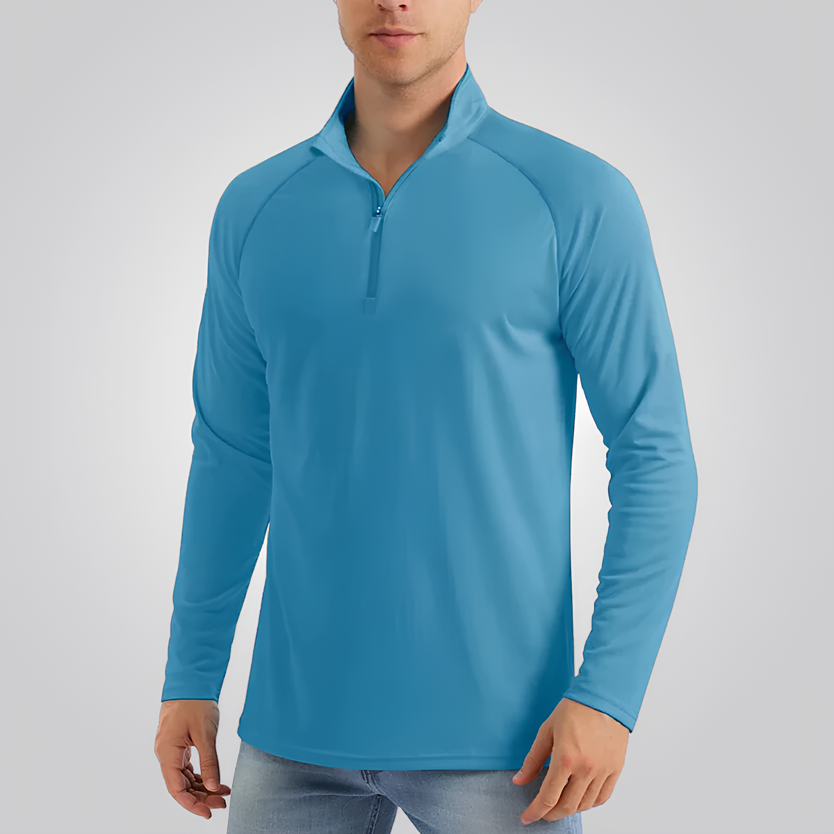 T-SHIRT NORTHPEAK UV PROTECT MANGA LONGA MEN'S