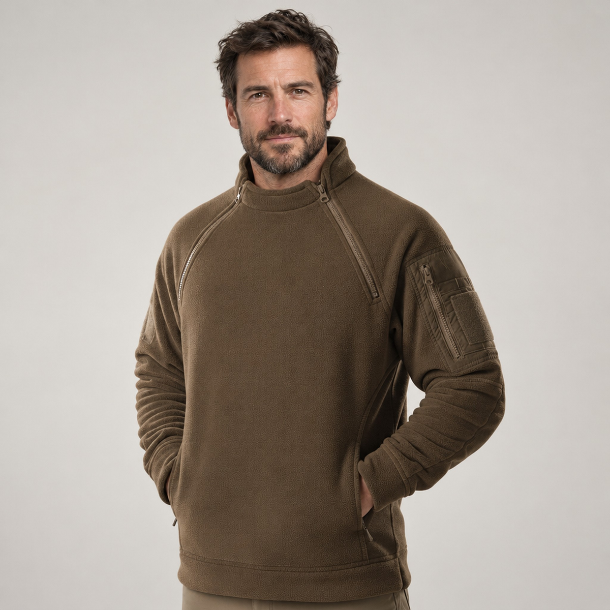 SWEATSHIRT/FLEECE NORTHPEAK WARDEN MEN'S