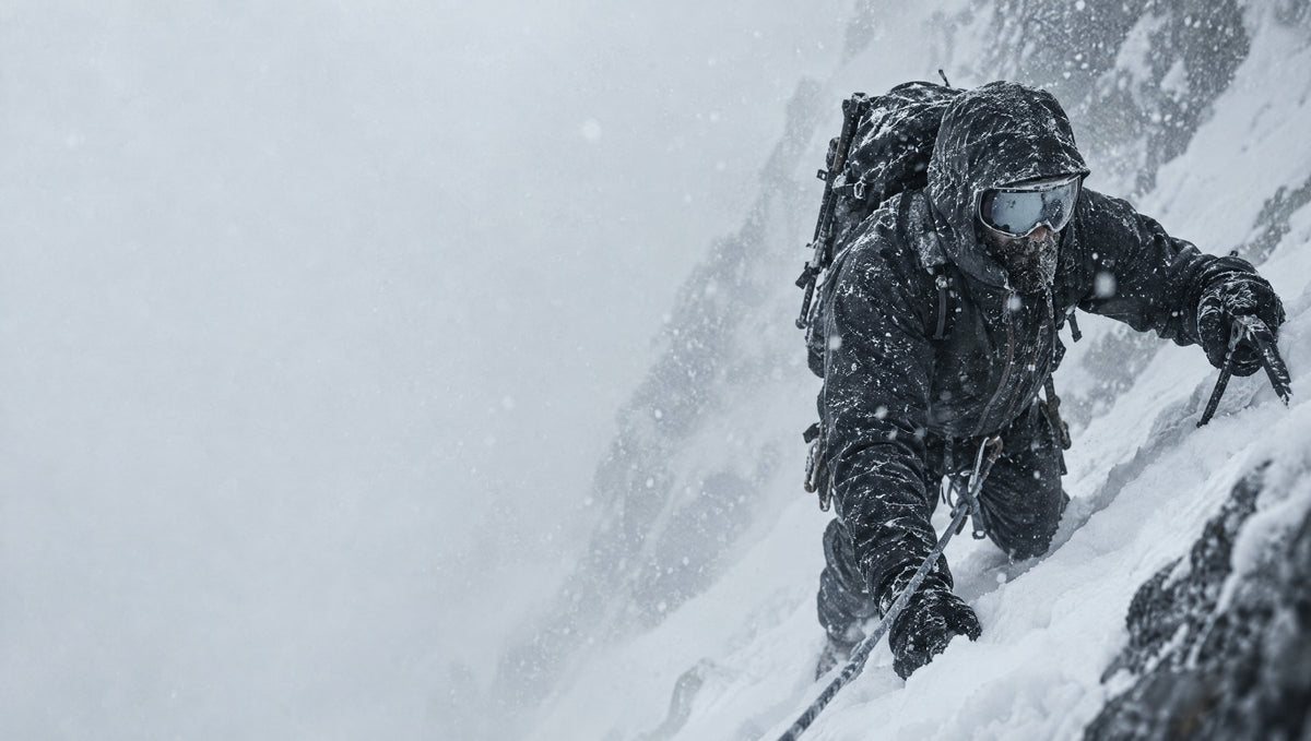 NorthPeak banner snow