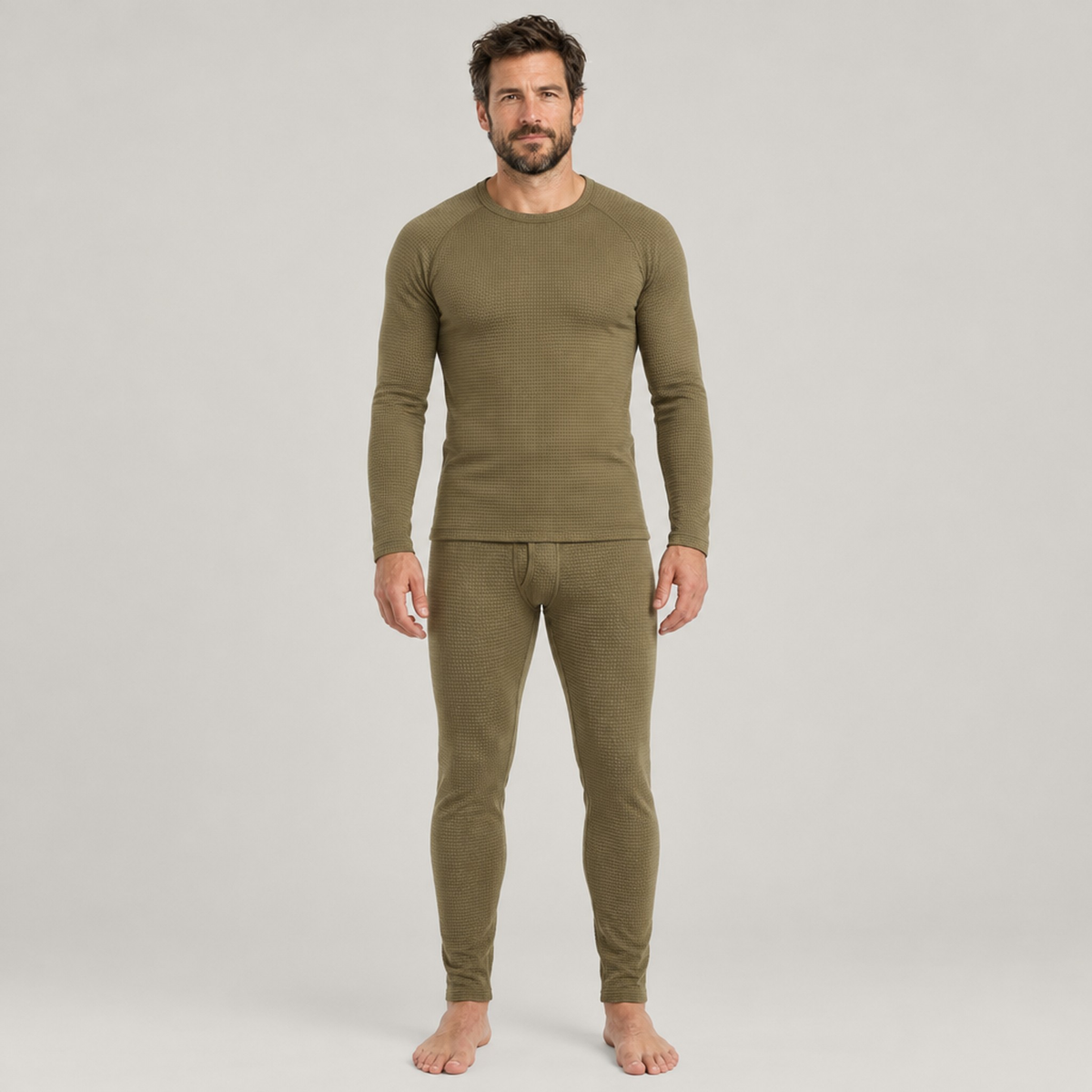 THERMAL SET NORTHPEAK WARMGRID MEN'S