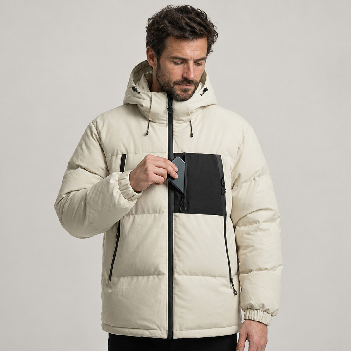 JACKET PUFFER NORTHPEAK HEATLOCK MEN'S