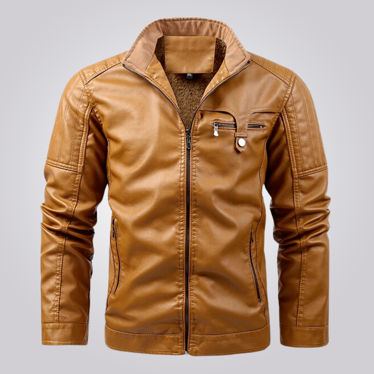 Jacket Authentic Faux Leather Men's - view 4