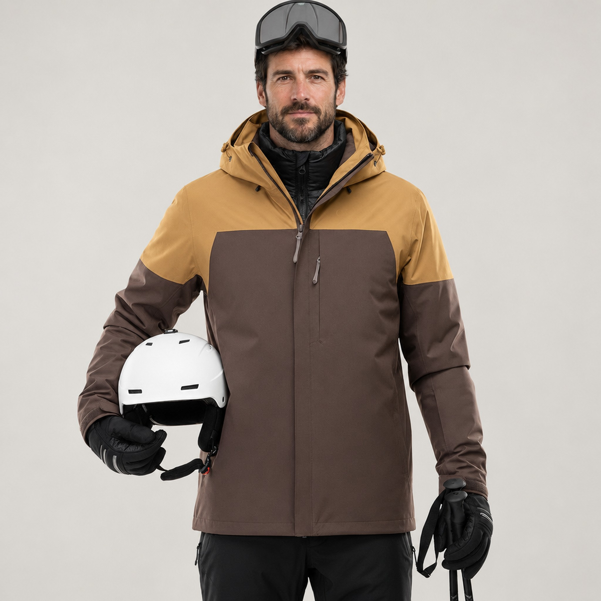 JACKET 3-IN-1 PUFFER NORTHPEAK ALPINE MEN'S