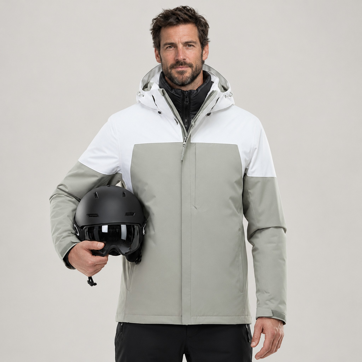 JACKET 3-IN-1 PUFFER NORTHPEAK ALPINE MEN'S