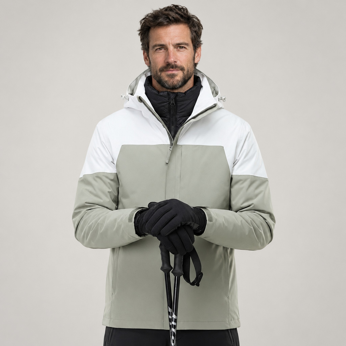 JACKET 3-IN-1 PUFFER NORTHPEAK ALPINE MEN'S