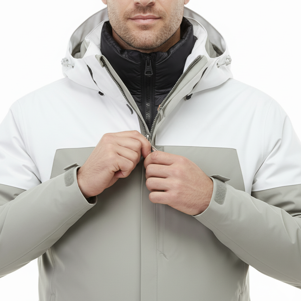 JACKET 3-IN-1 PUFFER NORTHPEAK ALPINE MEN'S