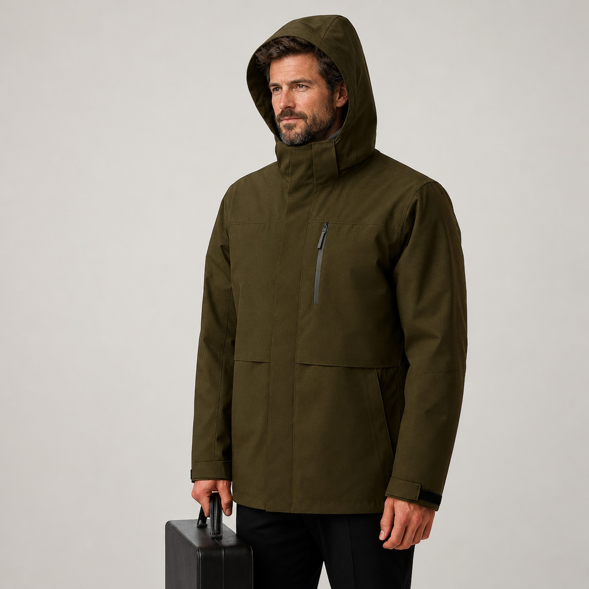 JACKET PUFFER 3-IN-1 NORTHPEAK COLD AVENUE MEN'S