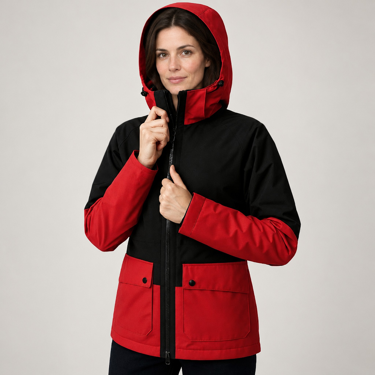 JACKET 3-IN-1 NORTHPEAK CARBON WOMEN'S