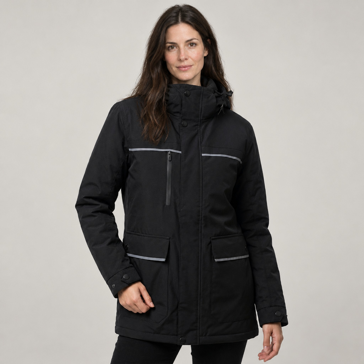 JACKET PUFFER 3-IN-1 NORTHPEAK HYBRID WOMEN'S