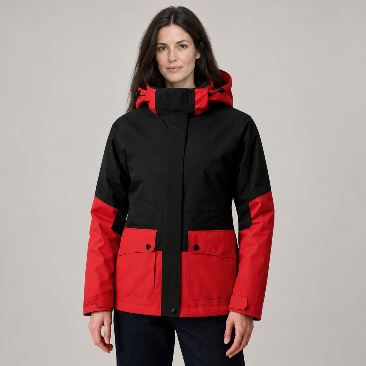 JACKET 3-IN-1 NORTHPEAK CARBON WOMEN'S