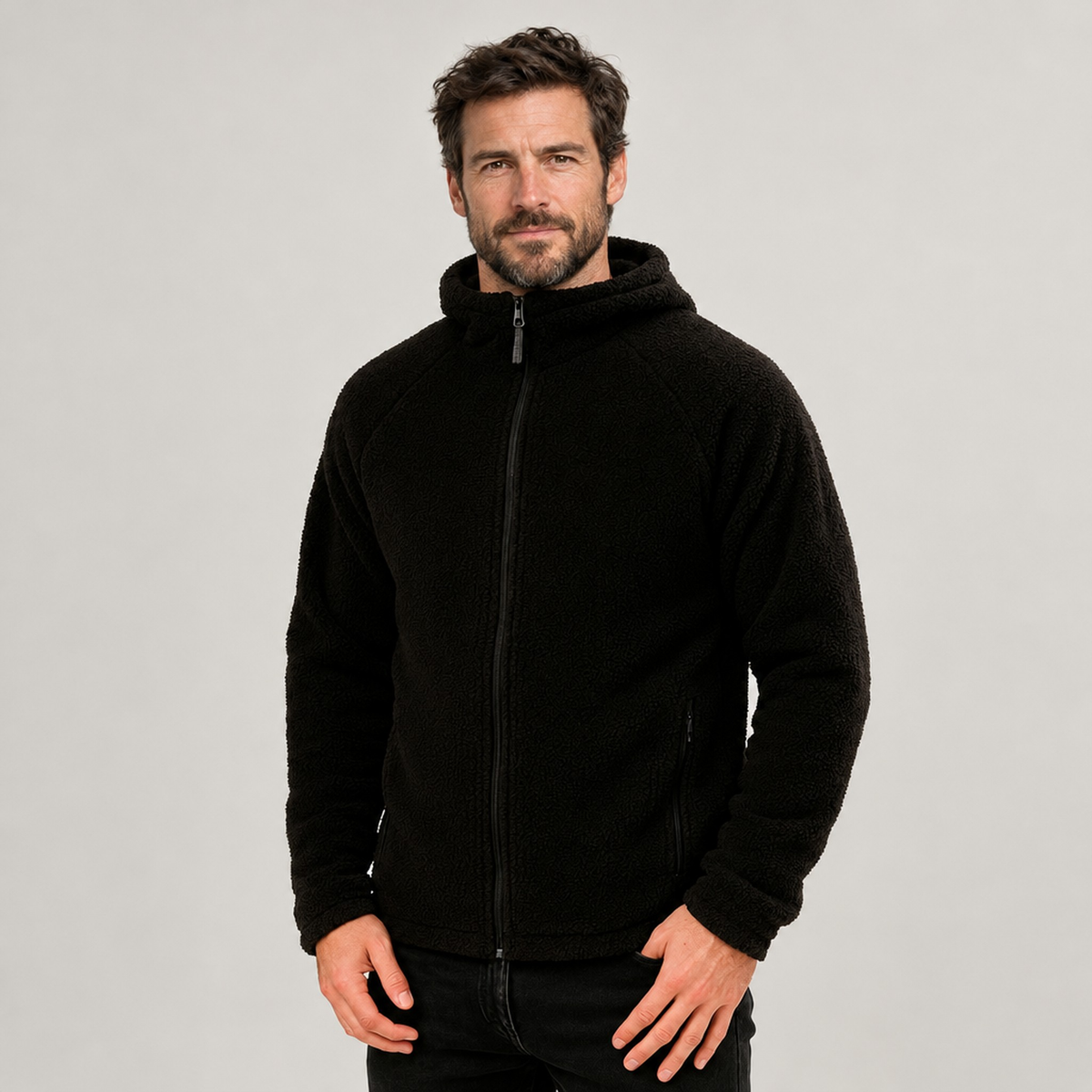 JACKET NORTHPEAK FLEECE HOODED MEN'S