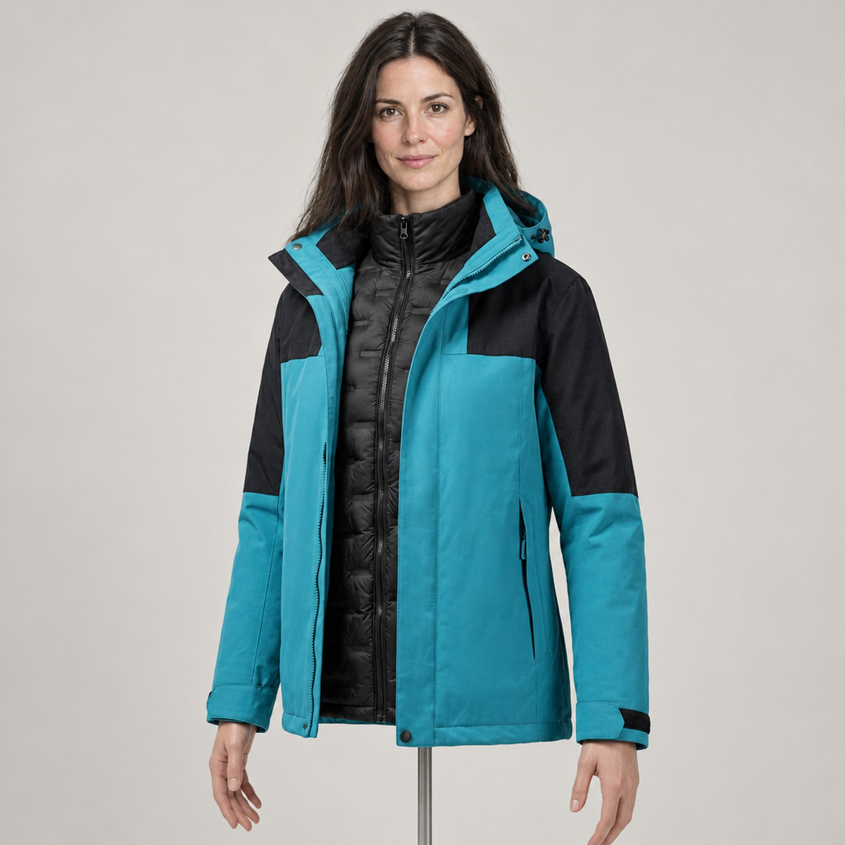 JACKET 3-IN-1 PUFFER NORTHPEAK OUTLANDER WOMEN'S