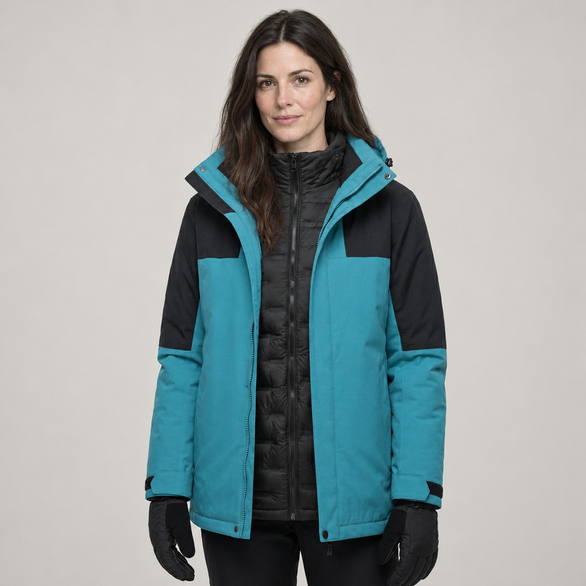 JACKET 3-IN-1 PUFFER NORTHPEAK OUTLANDER WOMEN'S