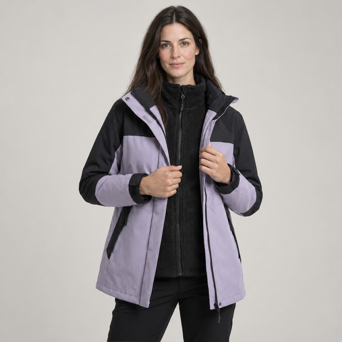 JACKET 3-IN-1 NORTHPEAK SKIWAY WOMEN'S