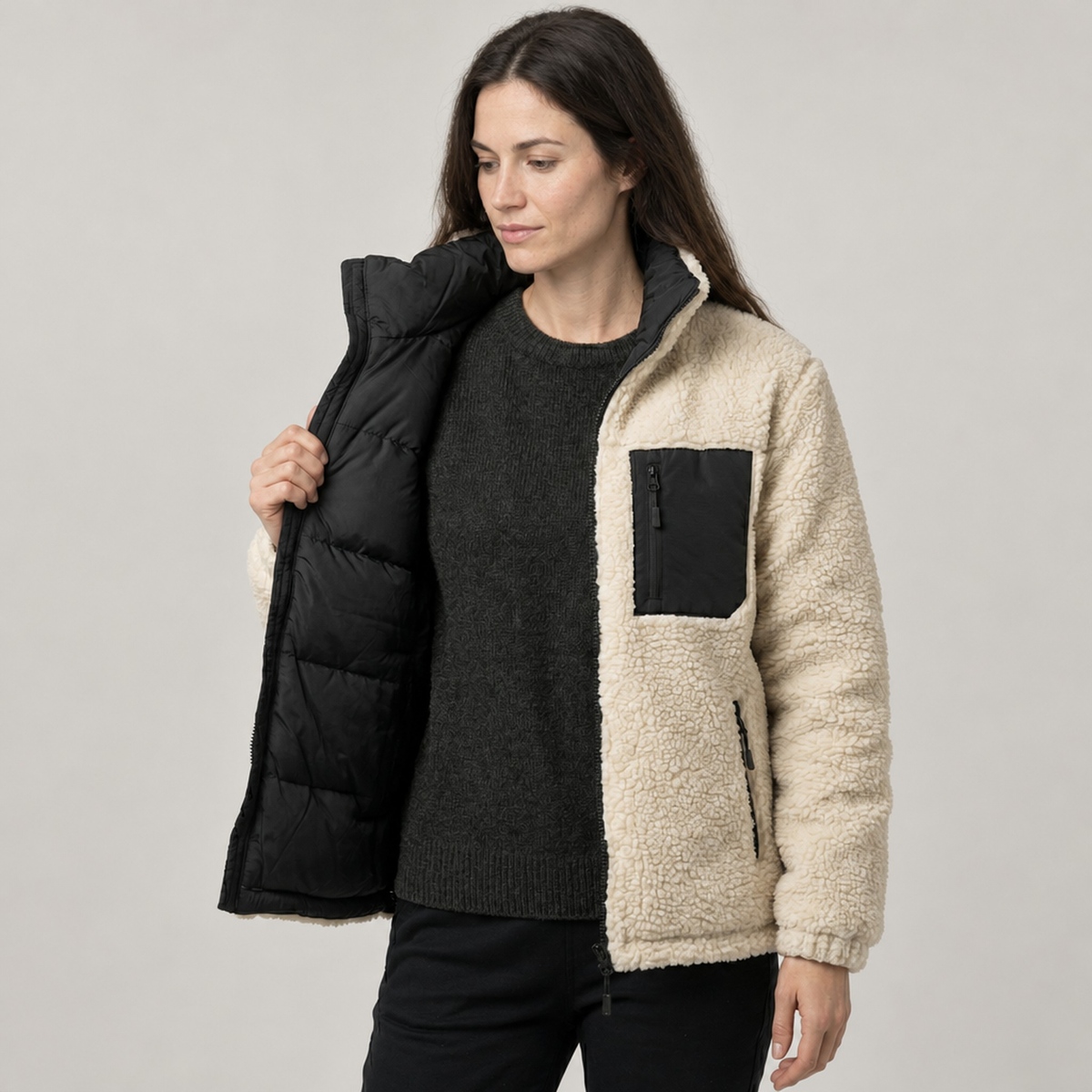 JACKET PUFFER FROSTLAYER REVERSIBLE WOMEN'S