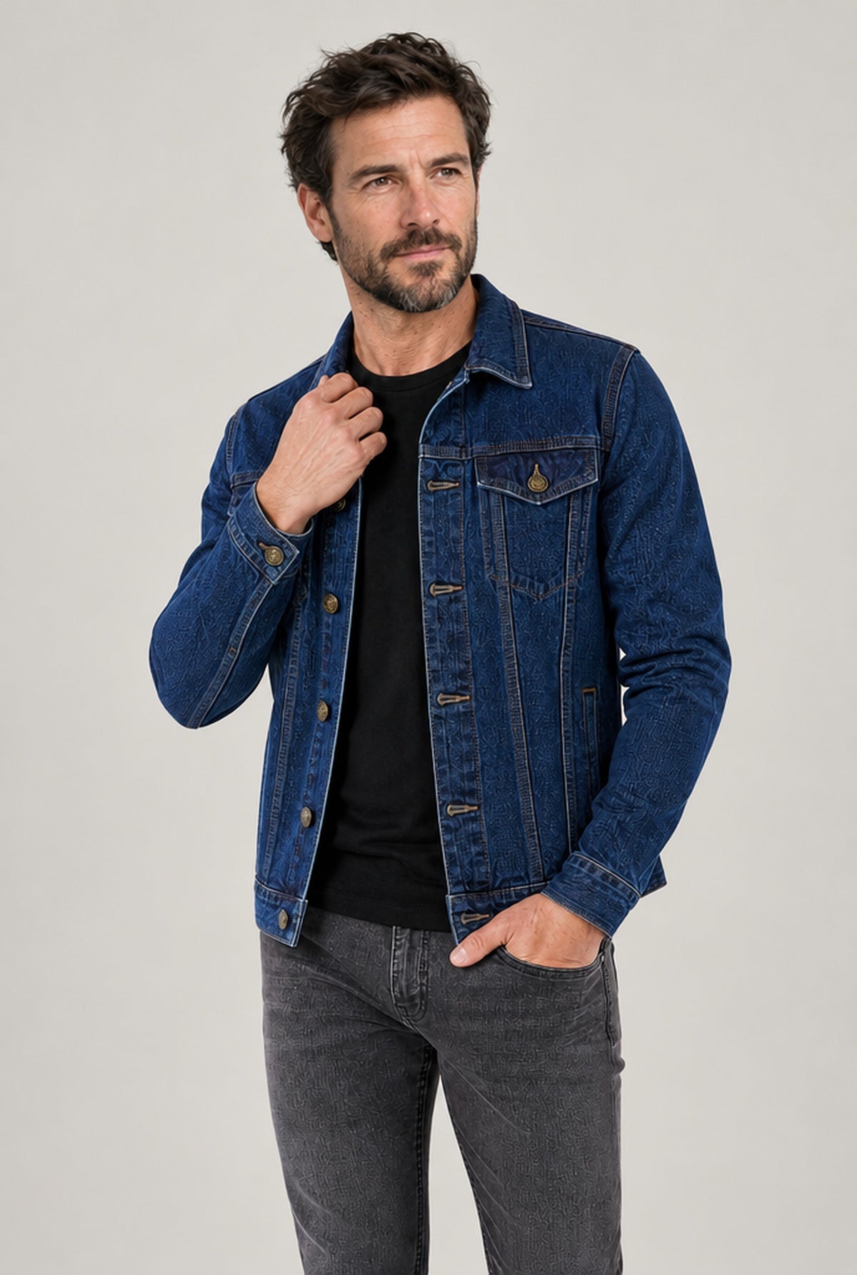 JACKET NORTHPEAK DENIM TRUCKER CLASSIC MEN'S