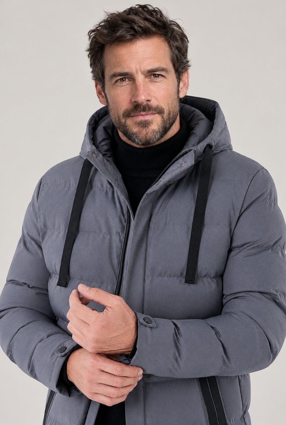 JACKET NORTHPEAK LONGLINE PUFFER WATERPROOF MEN'S