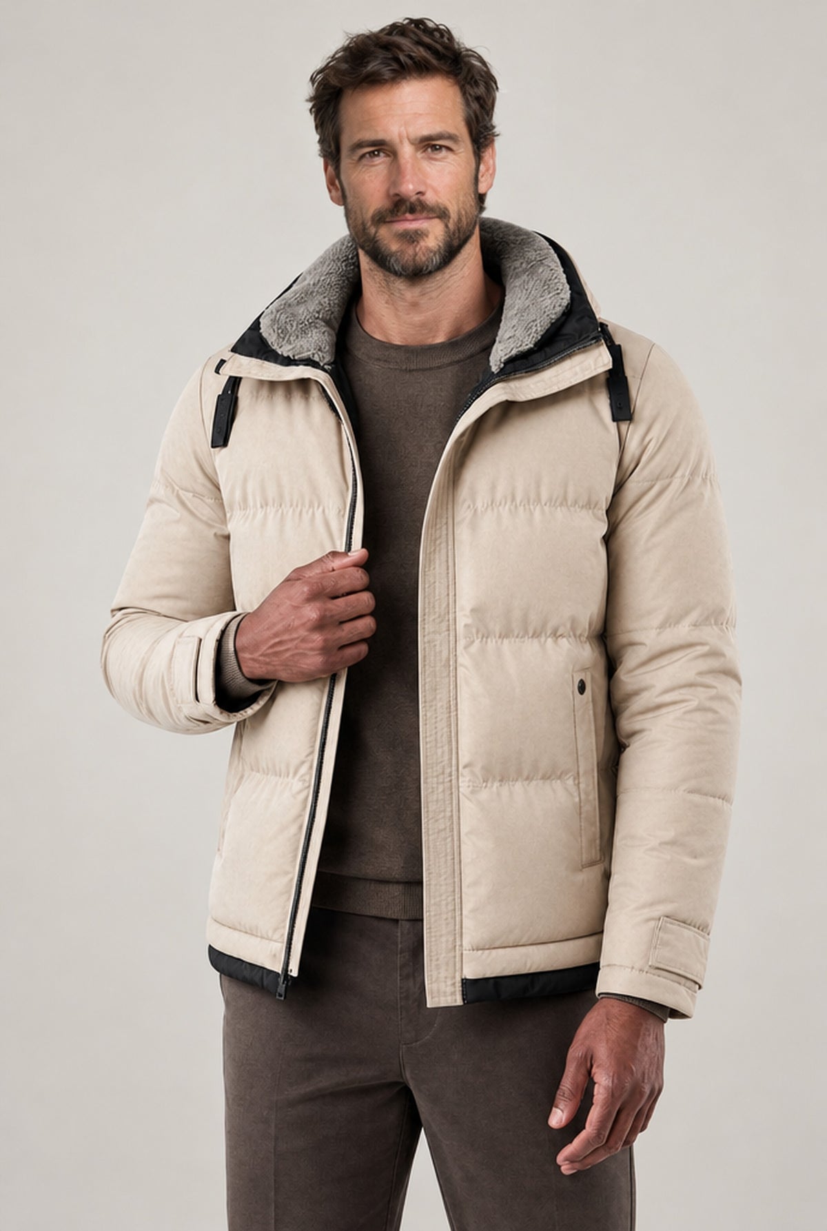 JACKET NORTHPEAK DOUBLE-LINED PUFFER MEN'S
