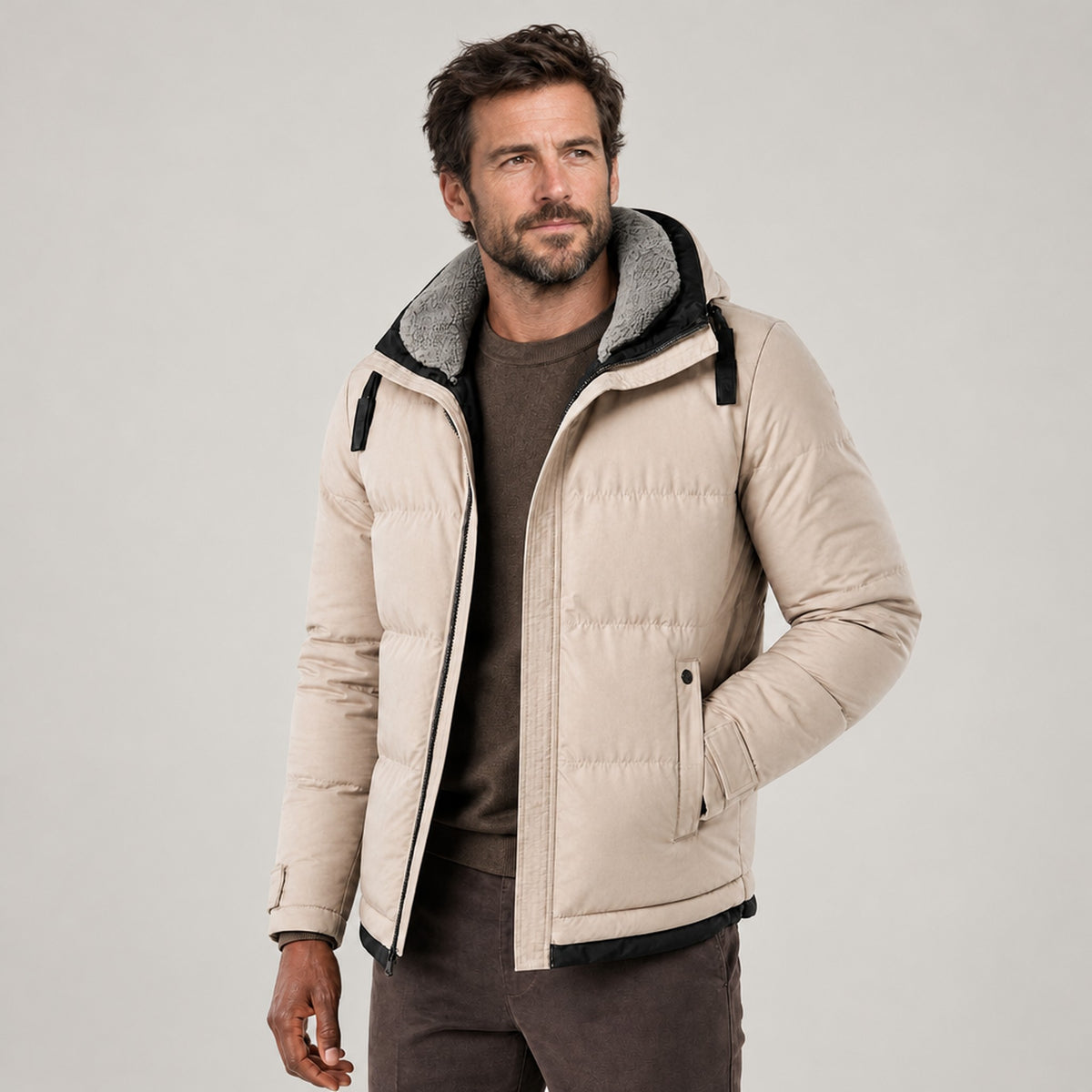 JACKET NORTHPEAK DOUBLE-LINED PUFFER MEN'S