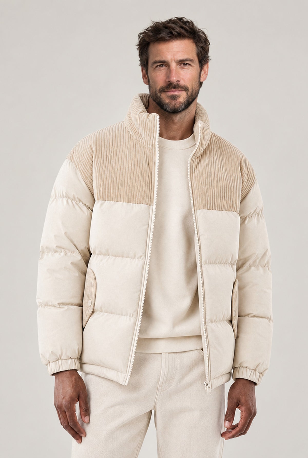 JACKET NORTHPEAK WOOL-LINED PUFFER MEN'S