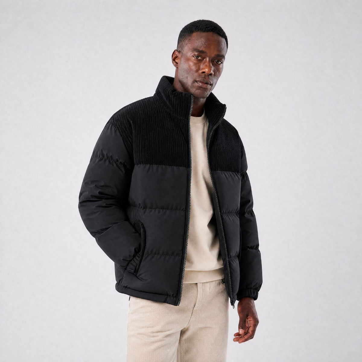 JACKET NORTHPEAK WOOL-LINED PUFFER MEN'S